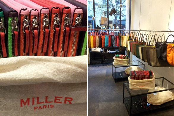 Pop-up store sacs MILLER